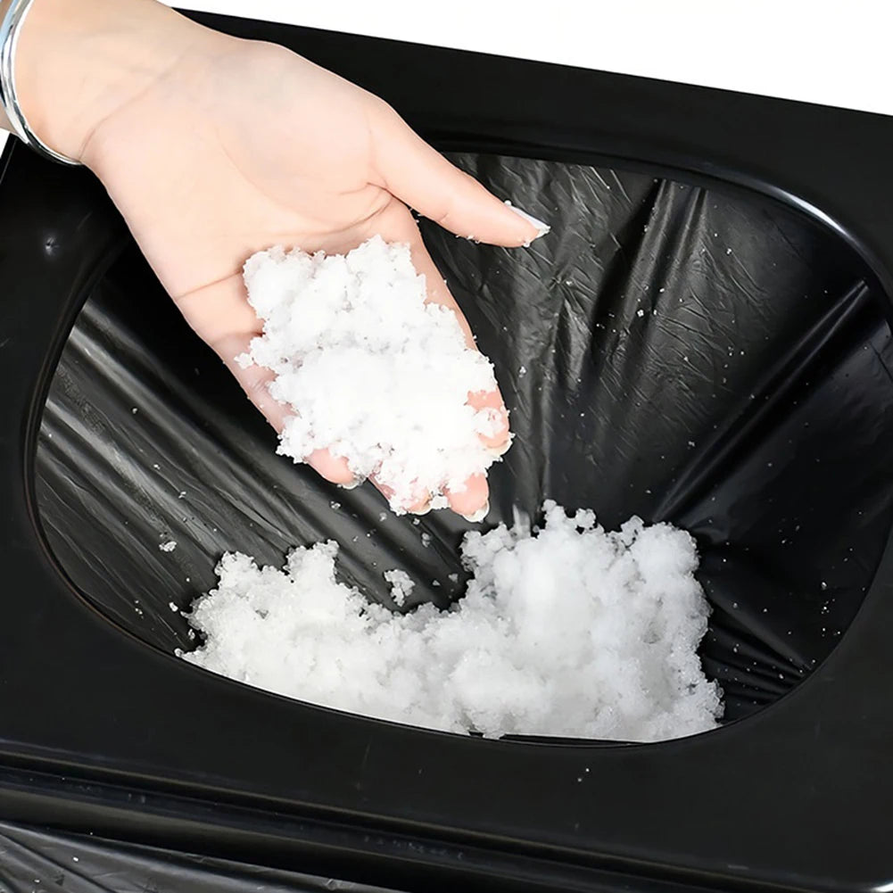 Portable Camping Toilet Seat Degradable Garbage Bags ar Toilet Foldable Car Toilet Light Weight Folding Camp Toilet For Emergenc Zpaxo