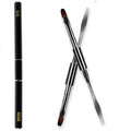 1 Dual-end Acrylic 12 Nail Art Gel Brush Extension Builder Stainless