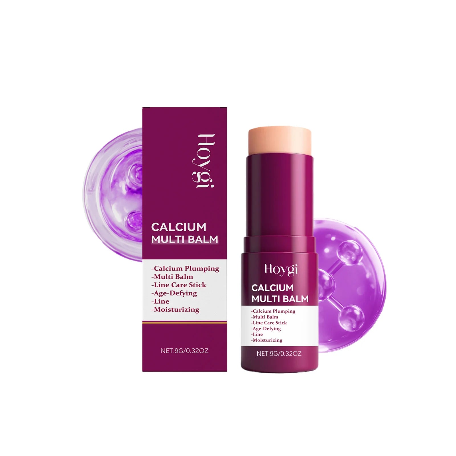 Hoygi Calcium Multi Balm – Firming Hydrating Face Moisturizer Face Moisturizer Balm Zpaxo 9g Boxed