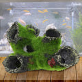 Resin Breeding Hiding Cave Simulation Shrimp Cave House Decorative Props Tree House Shelter Crafts Arts for Aquarium Landscaping Zpaxo Default Title