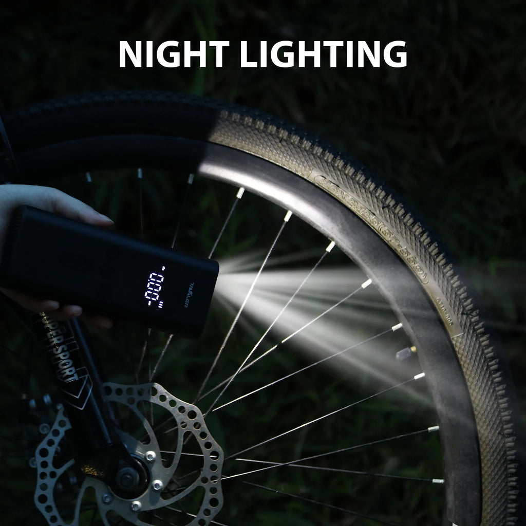 150psi Air Pump Portable Wireless Electric Tire Inflator For Car Bicycle Motorcycle Air Compressor Injector Bike MTB Accessories Zpaxo