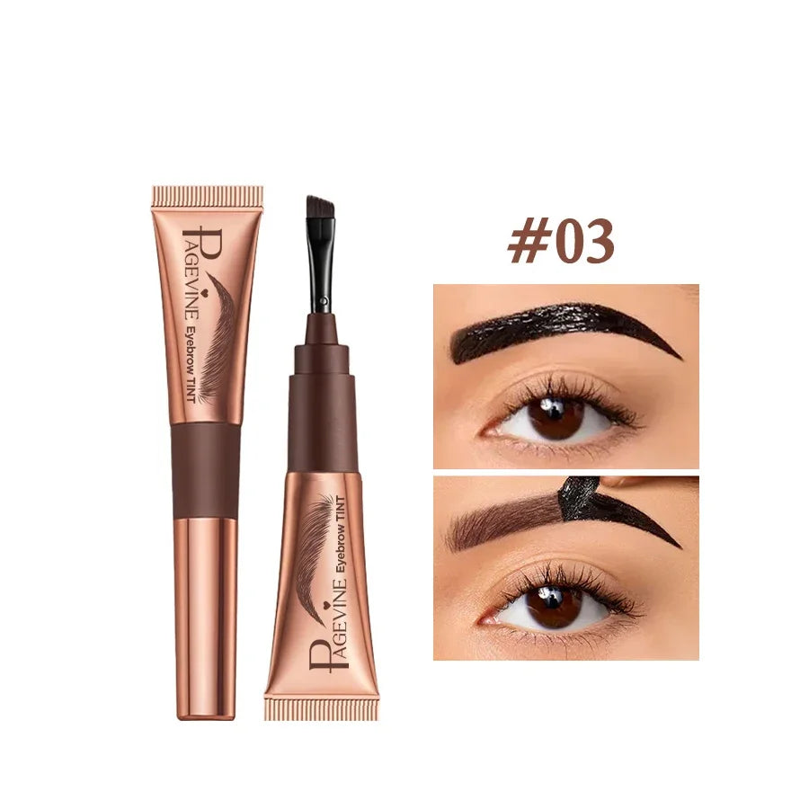 5 Peel-off Eyebrow Gel Cream Quick-drying Lasting Tearing Dye Glue Zpaxo 03-PAGE VINE