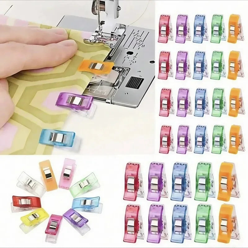 Colorful Multipurpose Sewing Clips – Assorted Craft Clip Set Sewing Clips Set Zpaxo