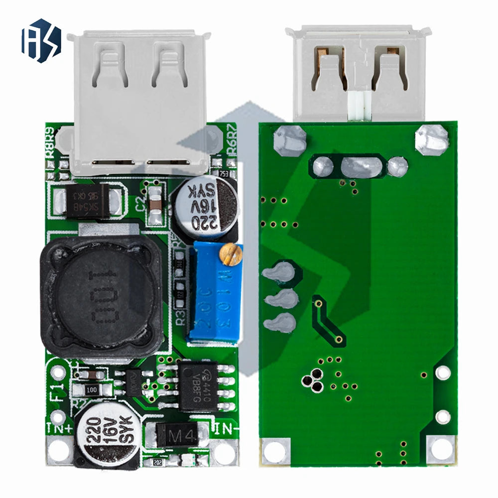 2A Current USB Boost Power Module 3V 5V Convert 9V DC-DC Step-up Zpaxo