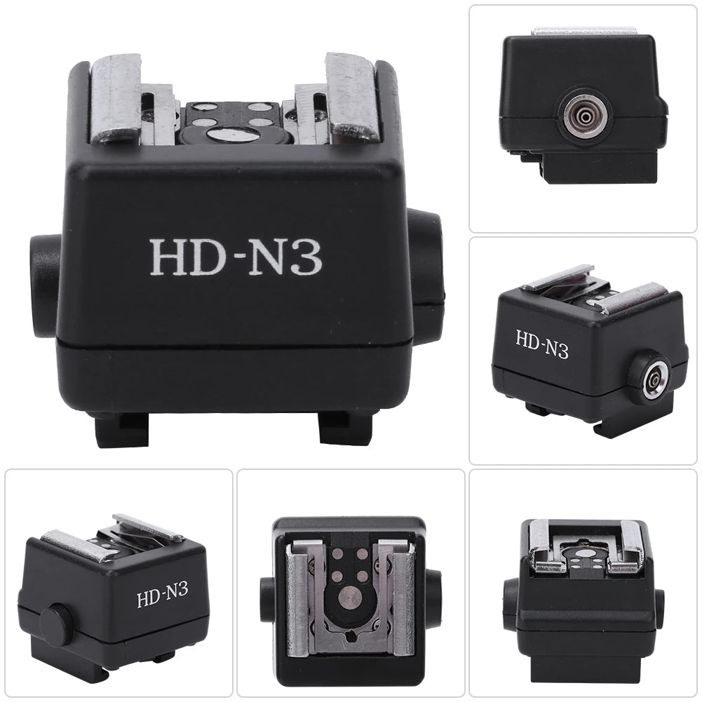 HD N3 Flash Light Shoe Mounting Adapter Accessory Video Camera Mount