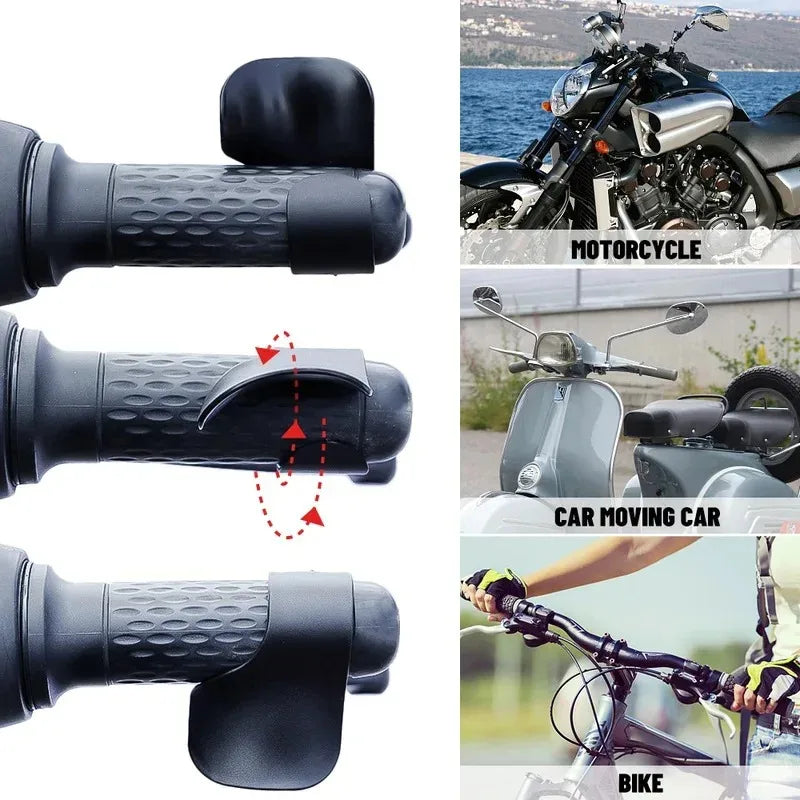 Motorcycle Throttle Assist Grip Clip – Non-Slip Handlebar Bracket