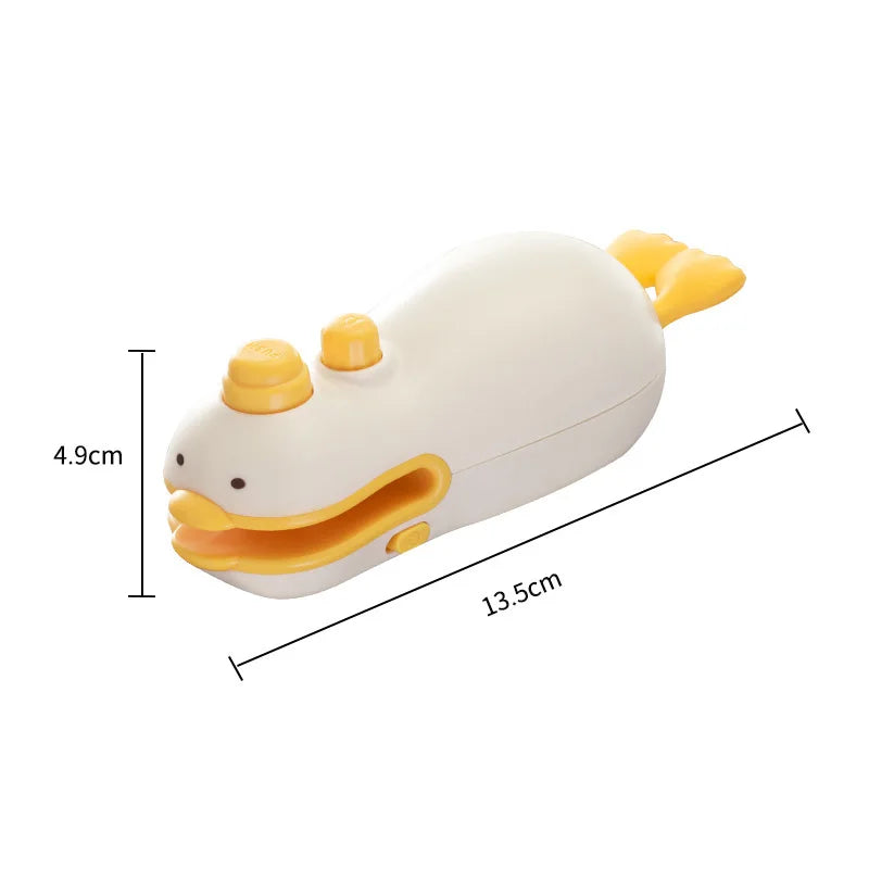 Cute Duck Handheld Vacuum Sealer Rechargeable Magnetic Bag Freshness