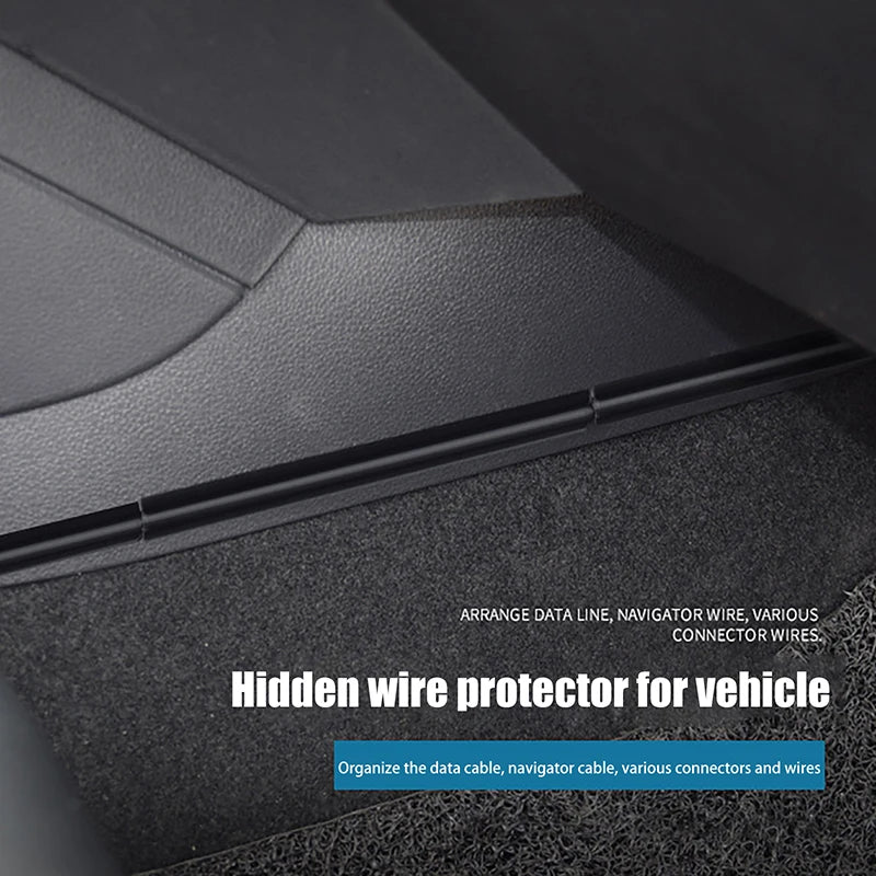 Car Wire Cover Clips 8-Pack – Cable Organizer & Line Sleeve