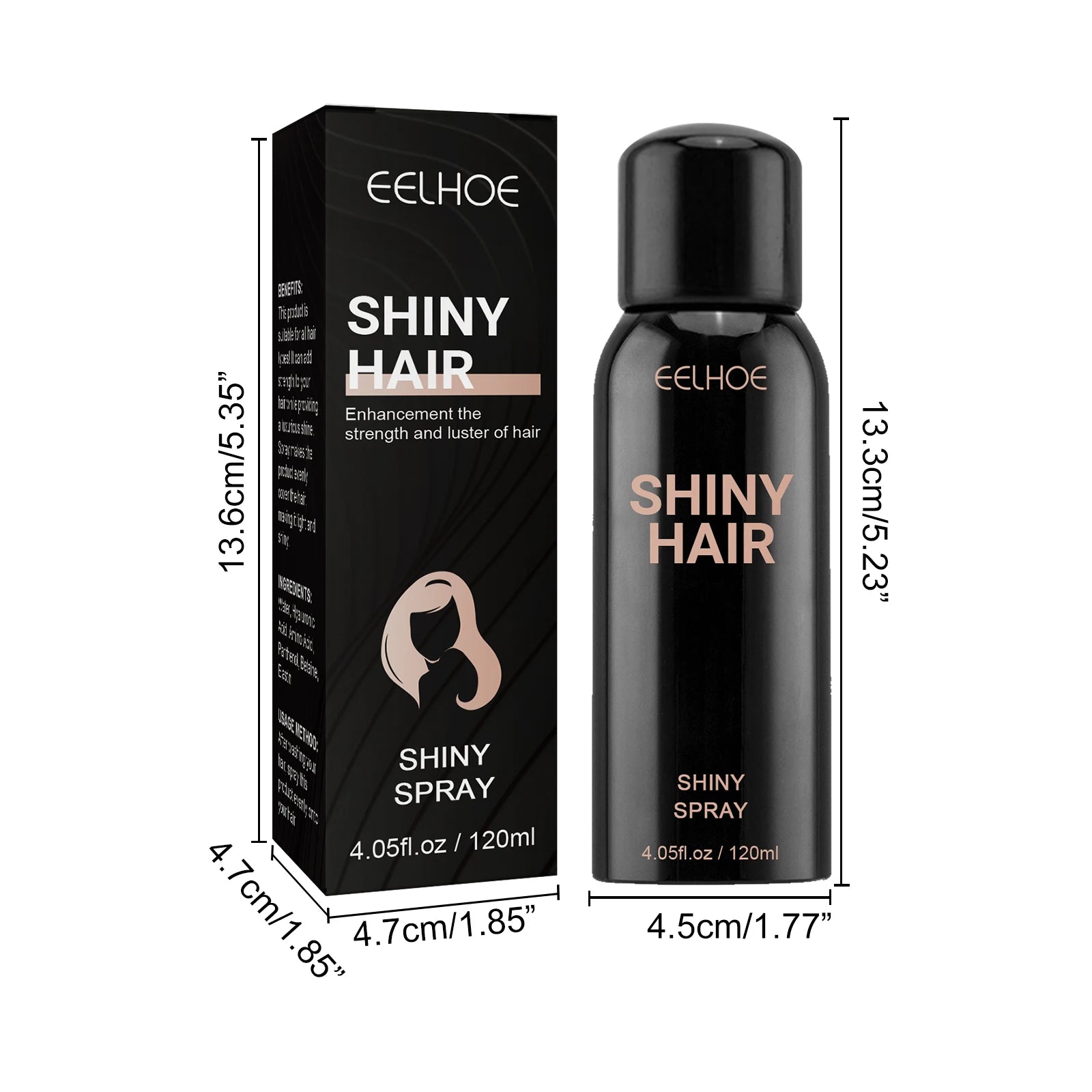Shiny Hair Hold Spray Hair Building Fiber Applicator Hair Fixing Spray Hair Hold Spray Water Salon Hair Styling Product Zpaxo