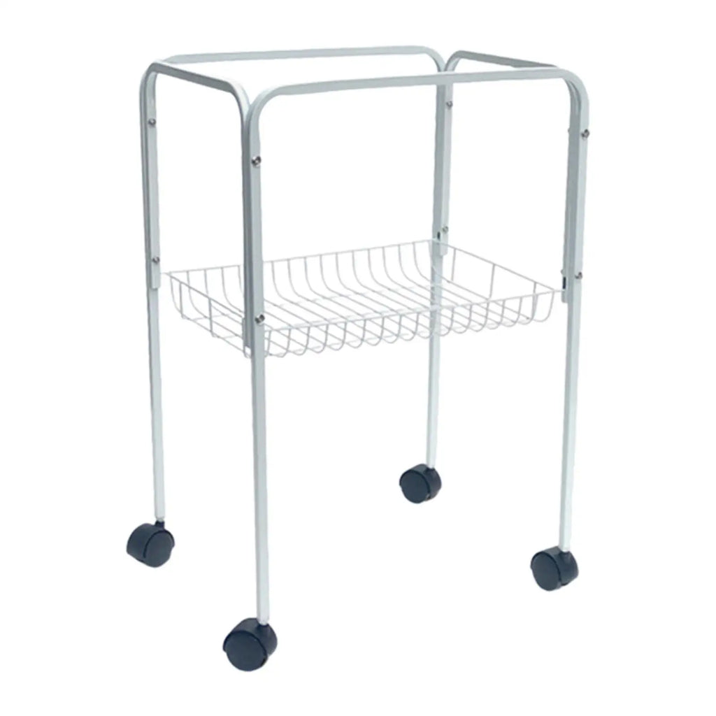 Bird Cage Stand Multifunctional Practical Vanity Tray Bathroom Side Zpaxo White