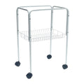 Bird Cage Stand Multifunctional Practical Vanity Tray Bathroom Side Zpaxo White