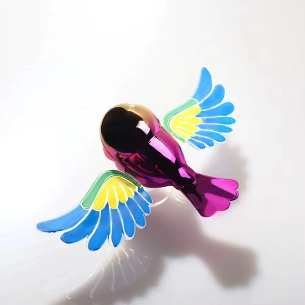 Shaking Wings Design Motorcycle Rearview Mirror Decoration Decorative Accessories Bird Shape Car Sunroof Decoration Zpaxo