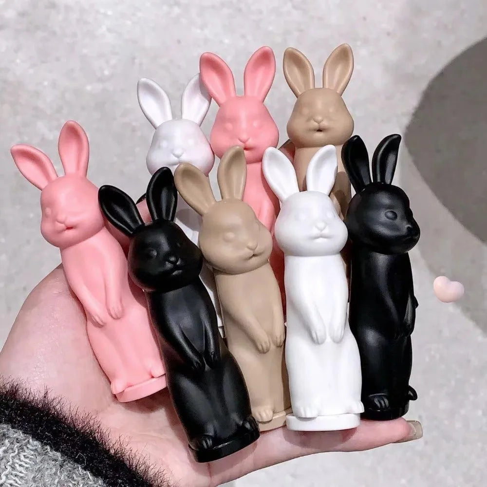 Rabbit Black Rose Lip Balm Jelly Colored Anti-chapped Tint Zpaxo