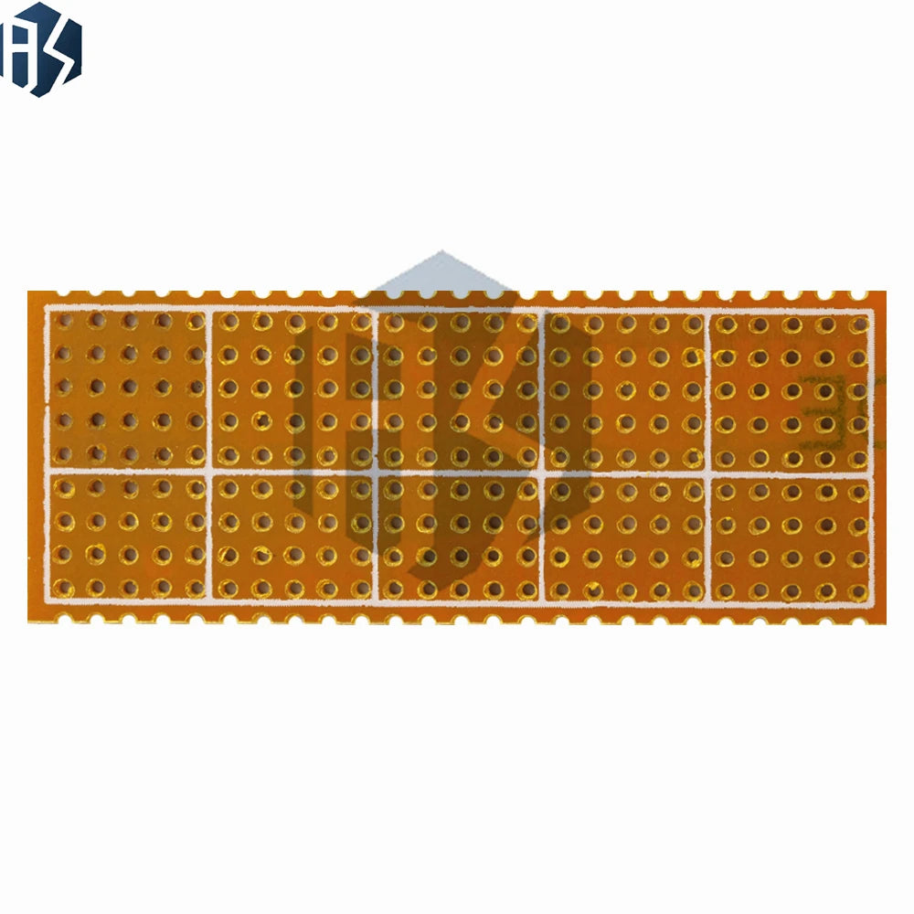 Universal Matrix Prototype PCB Board 25x64mm 2 5x6 Single-row Zpaxo