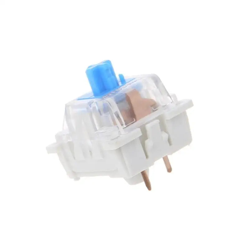 652F Mechanical Gaming Keyboard Switches 10Pieces Blue White Switches 3pin 60g Zpaxo