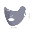 1PC UV Protection Face Mask Breathable Ice Silk Mask Washable Dustproof Sunscreen Mask Anti-UV Outdoor Riding Face Mask Zpaxo Gray