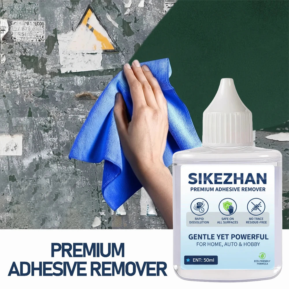 Professional Sticky Residue Remover Car Window Film Adhesive Sticker Cleaning Agent Walls & Plastic Cleaning Products 50ml Zpaxo