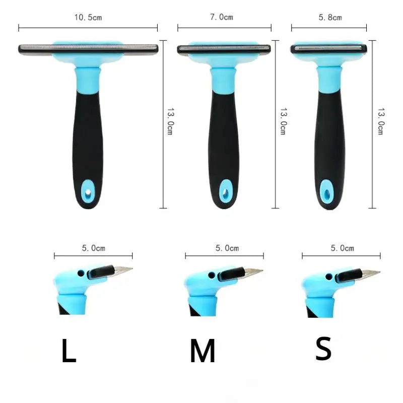 Pet Grooming Brush-double Sided Shedding Dematting Undercoat Rake Zpaxo