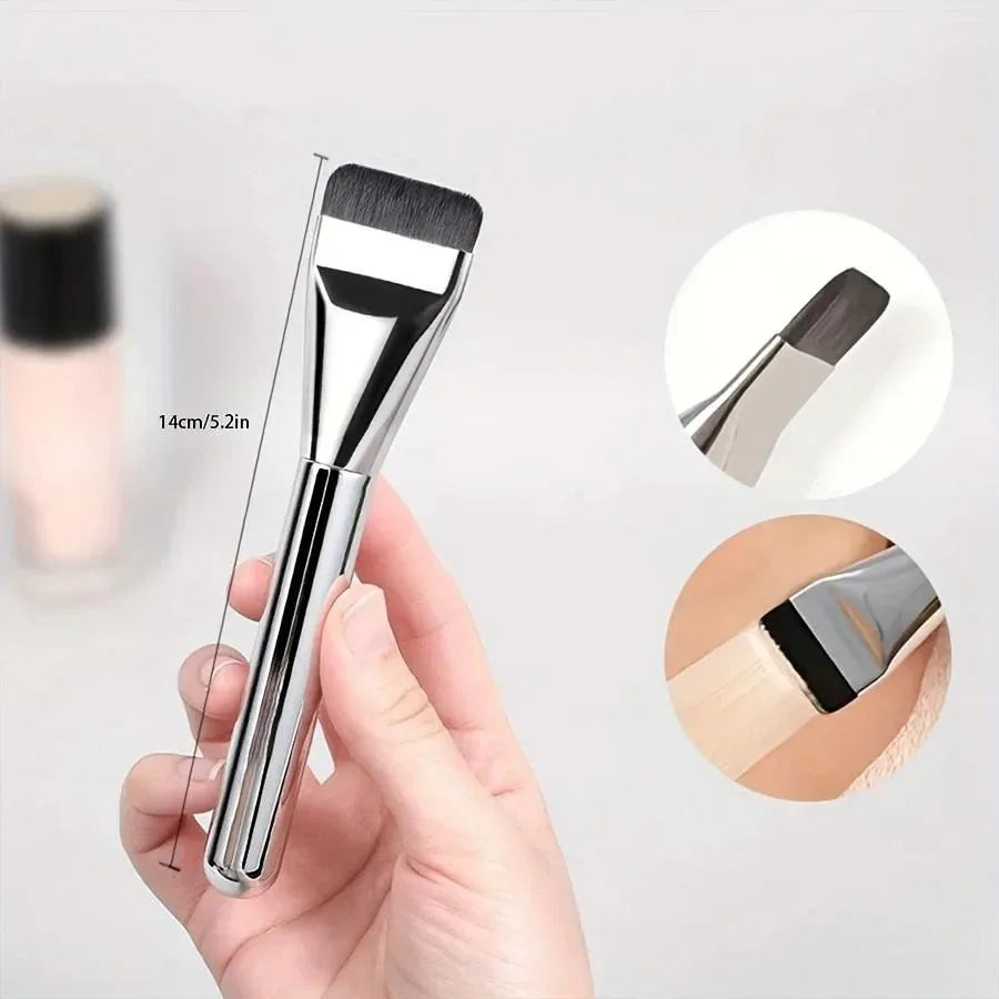 Beauty Makeup Tools One-word Foundation Brush Do Not Eat Powder Flat Zpaxo