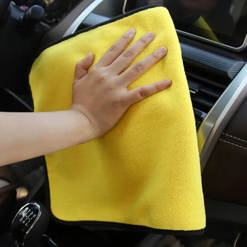 Microfiber Car Wash Towels – Lint-Free Detailing Cloths 1–3 Pack