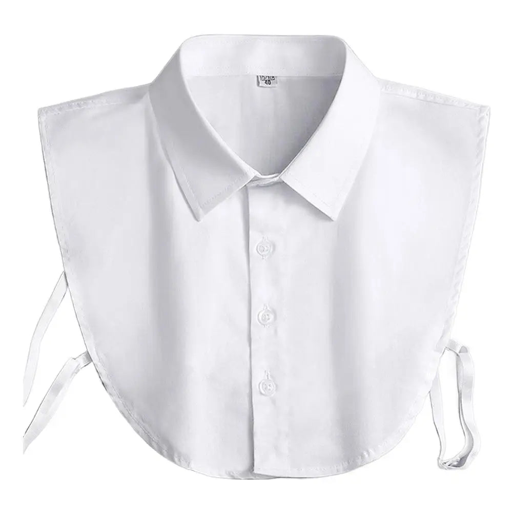 Classic Faux False Collar Half Shirts Detachable Collar Lapel Fake Collar Blouse Sweater Detachable Shirt Collar Zpaxo C