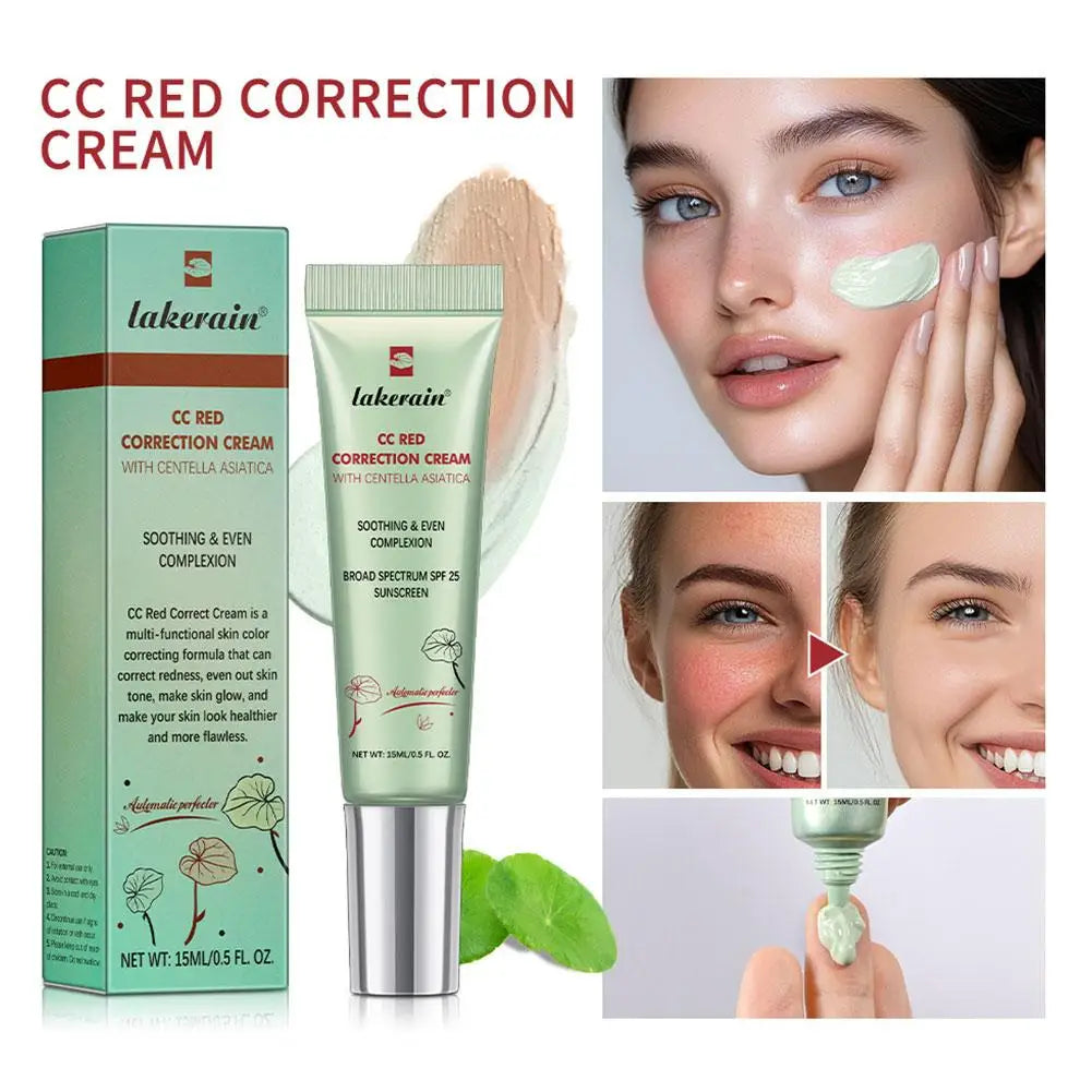 Centella CC Cream – Color-Changing Foundation, Full Coverage & Hydration CC Cream Foundation Zpaxo