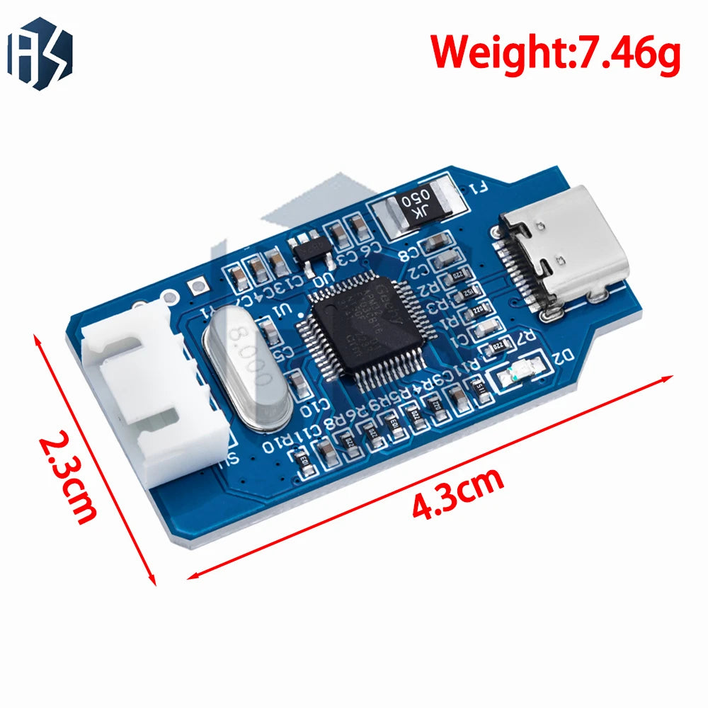 Compatible J-link OB ARM Simulation Debugger SWD Programmer STM32 Zpaxo