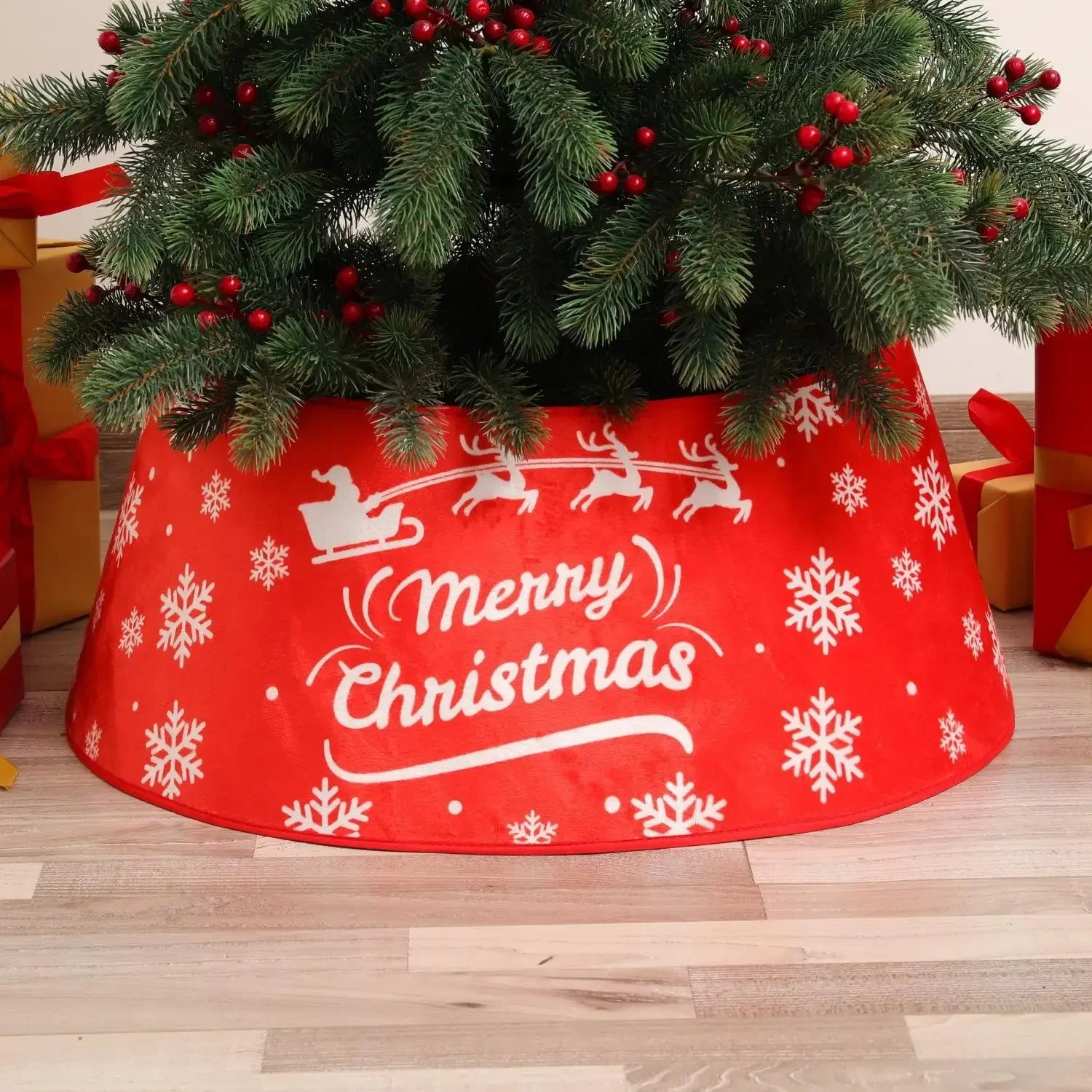 Christmas Tree Around Base Xmas 3d Dress Scene Arrangement Props