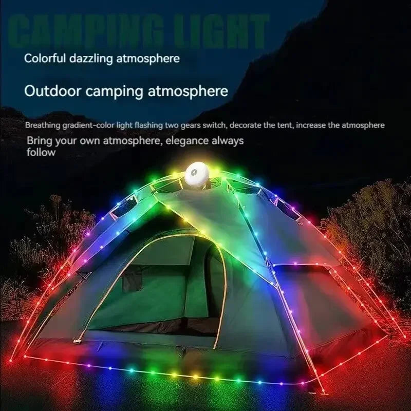 ESMARTER 10M Waterproof RGB LED Camping Light Strip | IP44 LED Light Strip Zpaxo