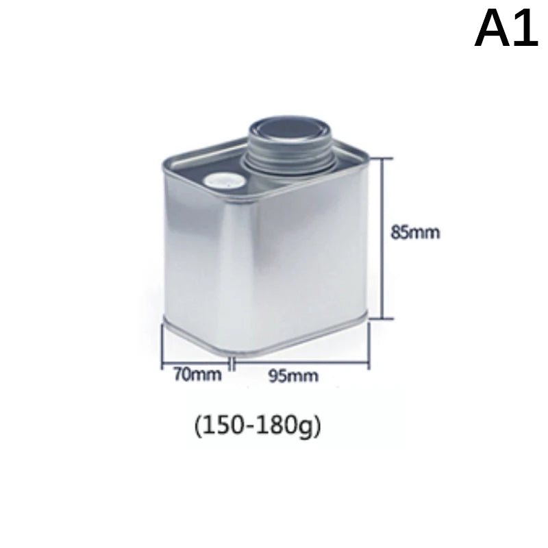 Small Collectables Metal Cans Round Tinplate Coffee Bean Storage Can Sealed Jar Tea Pot Container Home Packaging Box 1PCS Zpaxo A1