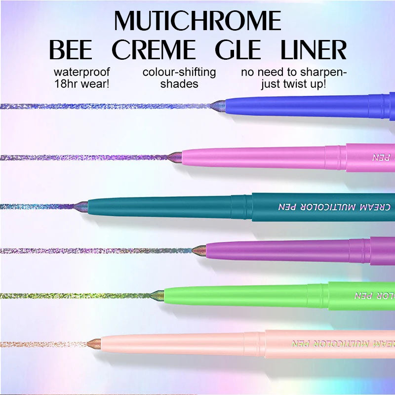 Chameleon Eyeshadow Stick Multi-Use Long Lasting Color Chaning Eyeliner Waterproof & Smudge-Proof Quick Easy Natural Eye Makeup Zpaxo