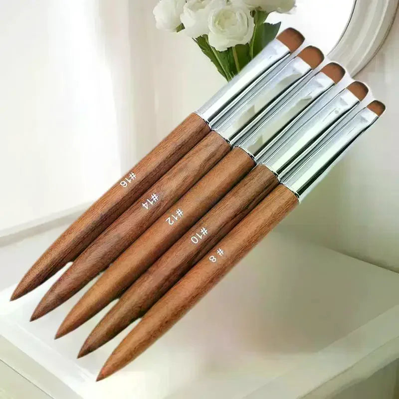 French Nail Art Brushes Flowers Drawing Pen Versatile Tools Zpaxo