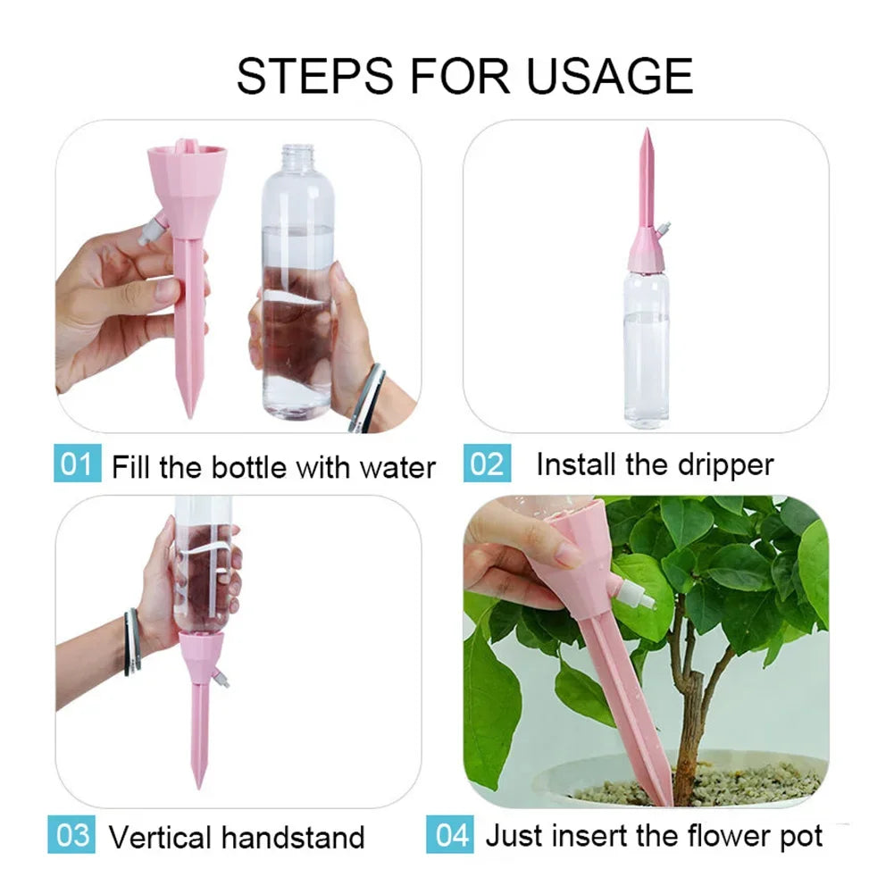 Adjustable Drip Irrigation System Indoor Outdoor Potted Plants