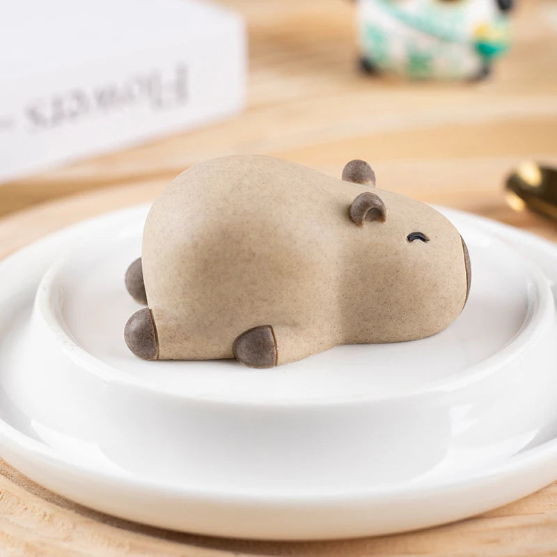 3D Animal Cat Seal Kapibala Silicone Mold DIY Mousse Cake Jelly
