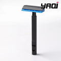 2026 Tachi Aluminum Version YAQI Light Weight Single Edge Safety Razor Black And Blue Colors for Smooth Shaving Experience Zpaxo RAAL2476-B