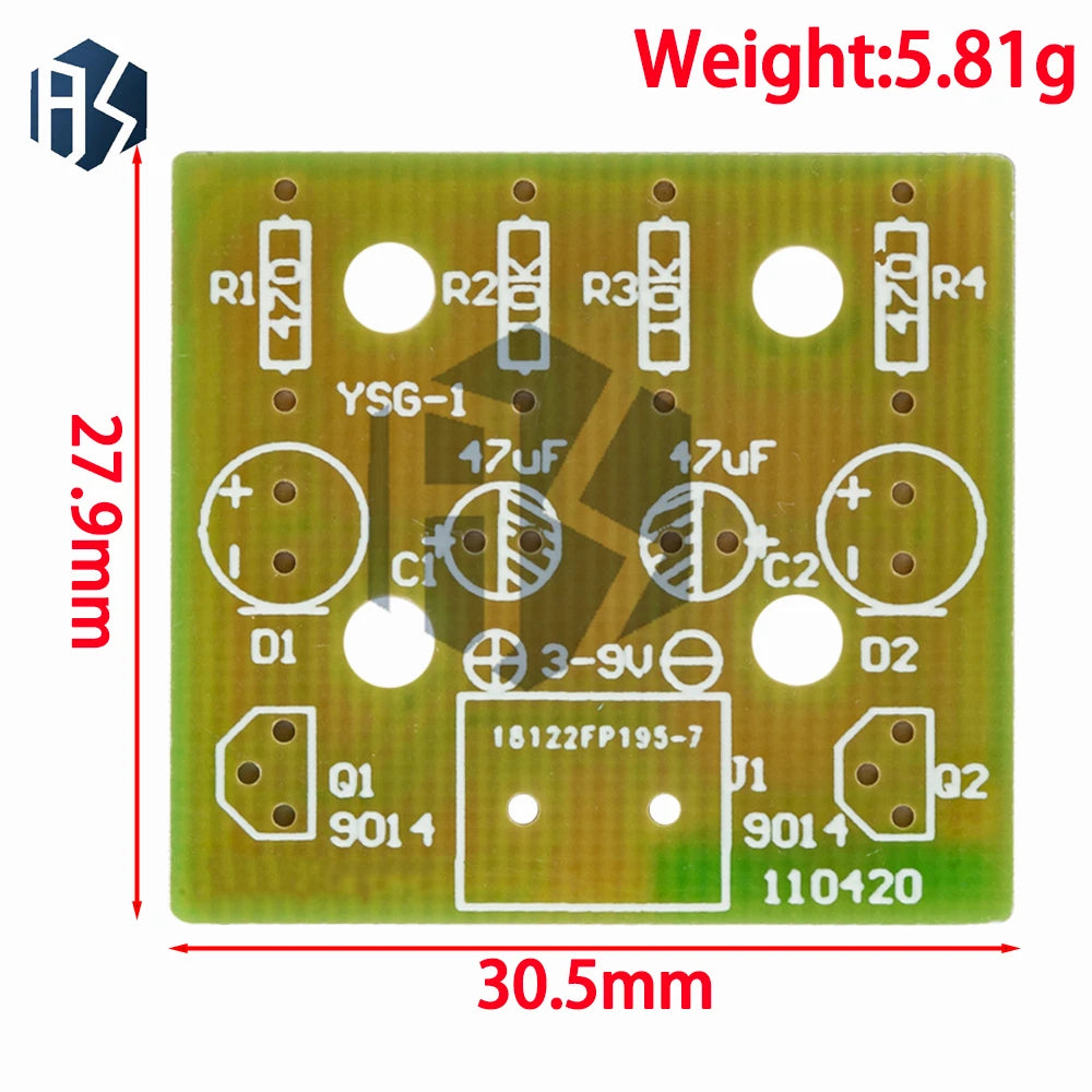 Simple LED Flash DIY Electronics Components Arduino Basic Circuit Zpaxo
