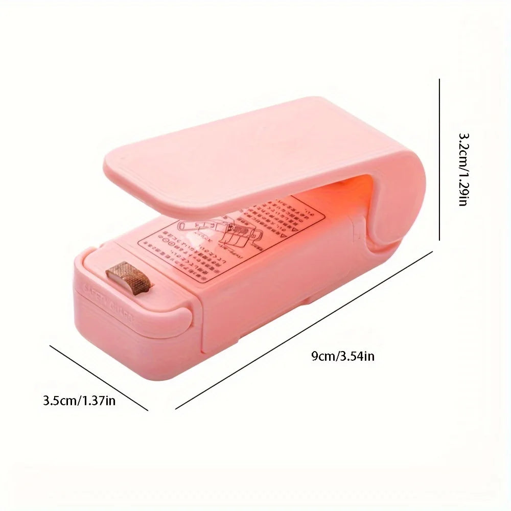 Mini Handheld Vacuum Sealer Compatible Commercial Use Manual Food