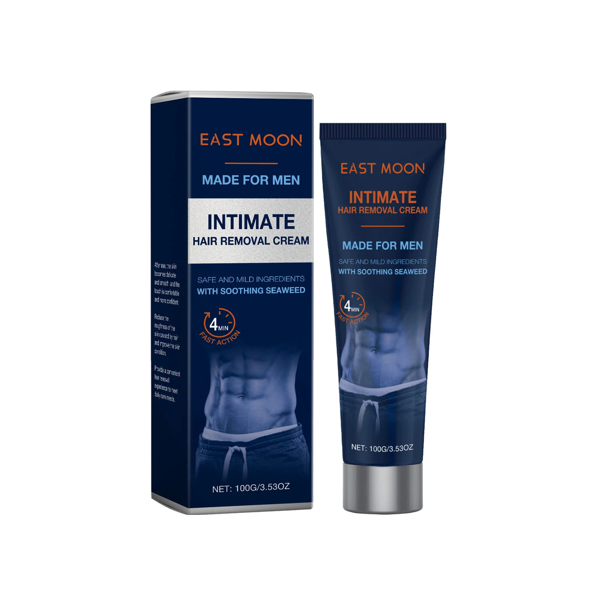 Men Hair Removal Cream Non-Irritating Whole Body Beard Depilatory Moisturizing Nourishing Skin Care for Smooth Comfortable Zpaxo 100g boxed