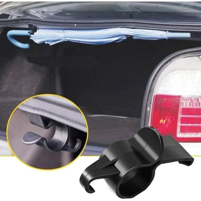 Car Trunk Hook Organizer Clip – Umbrella & Bag Hanger