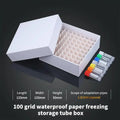 CMPaper 16 36 49 81 100 Compartments Flip-top Cell Cryopreservation