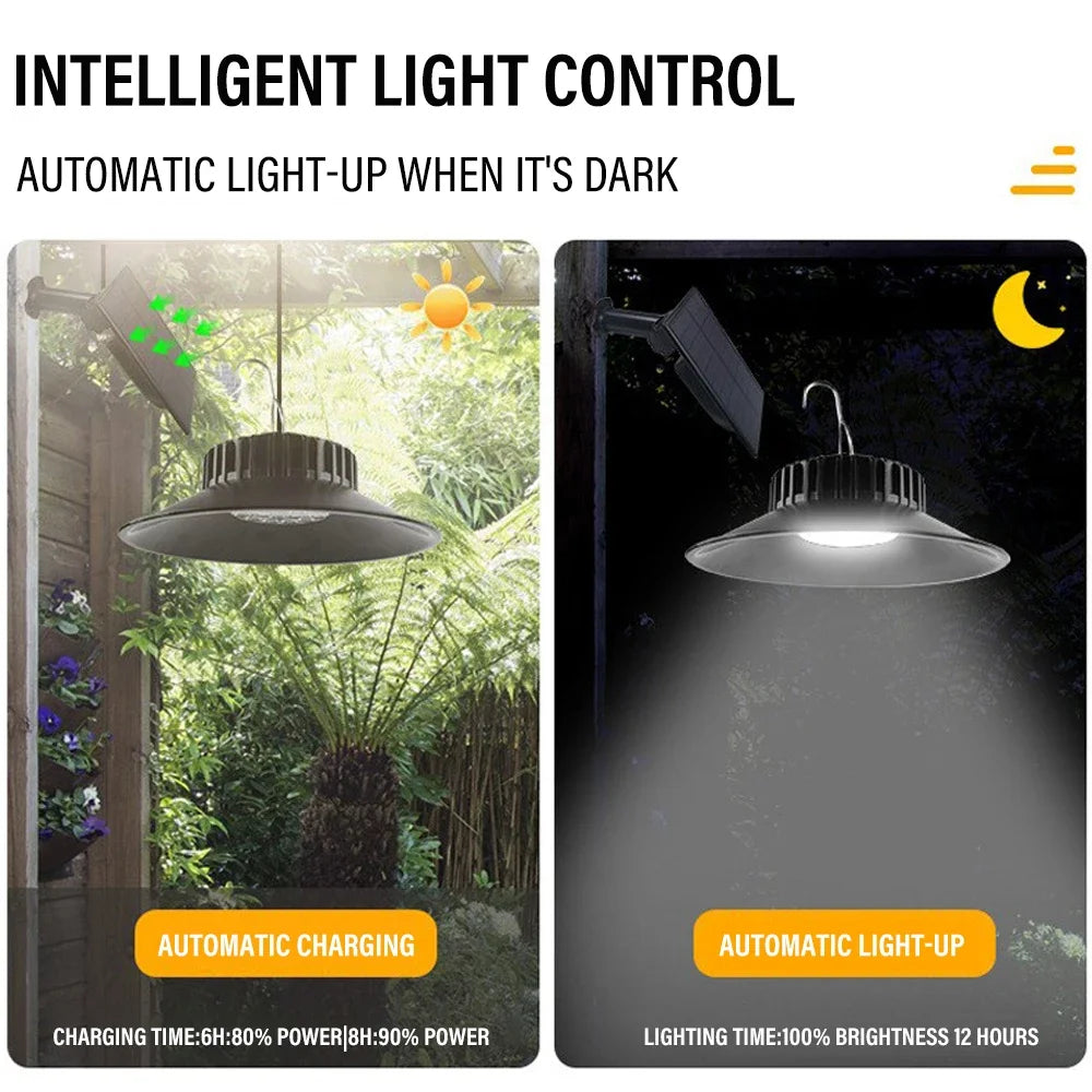 Outdoor Solar Projection Light Remote Control Waterproof Chandelier Zpaxo