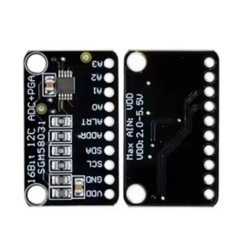 SGM58031 4 Channel ADC Data Acquisition Converter For Arduino Development Board 16-bit High Precision I2C Module SGM58031 Zpaxo Default Title