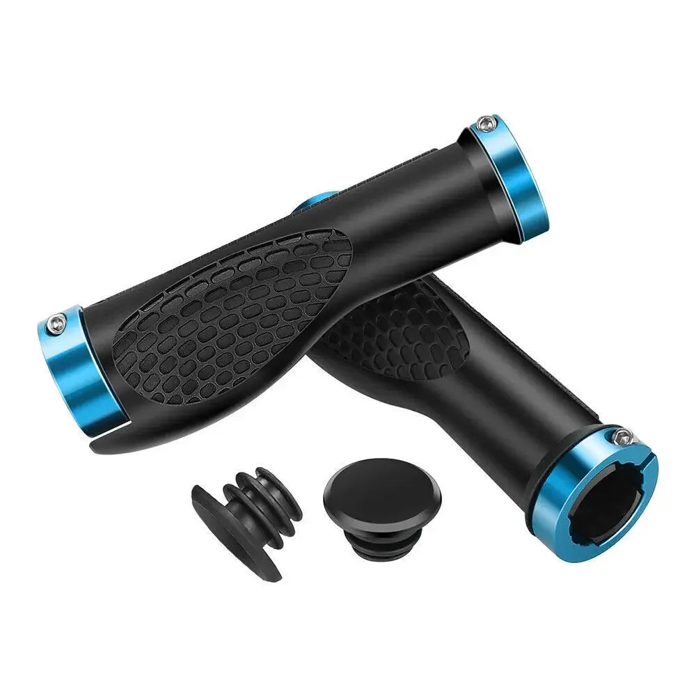 1 Pair DIY Bicycle Handles Ergonomic Handlebar Parts Non-slip Outdoor