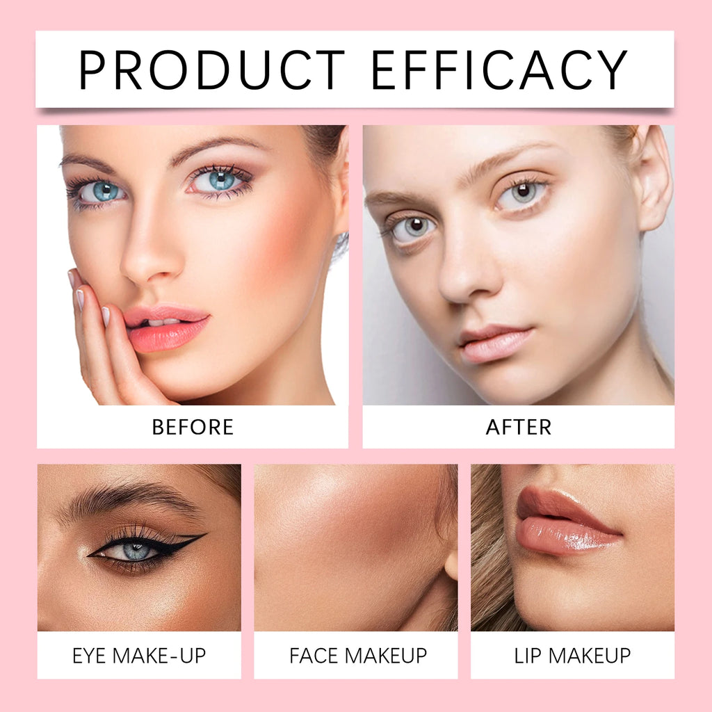 Hoygi 100ml Collagen Infused Makeup Remover Oil Jojoba Fast Emulsifying Gentle Cleansing for Waterproof Makeup Vegan No Residue Zpaxo
