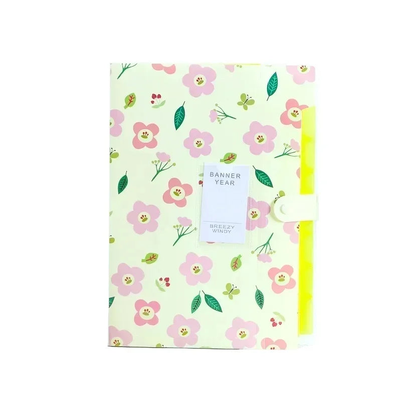A4 File Bag Organizer Data Book Document Large Capacity Waterproof File Pouch Bill Folder Holder Portfolio Office Stationery Zpaxo Yellow