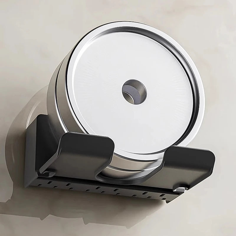 Blow Dryer Cradle Wall Mounted Functionality Available Black White Zpaxo