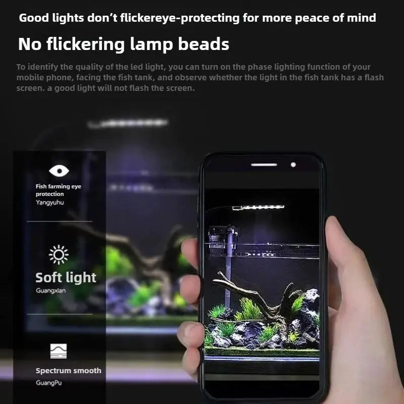 Aquarium USB LED Fish Tank Light Energy Efficient Waterproof Clip