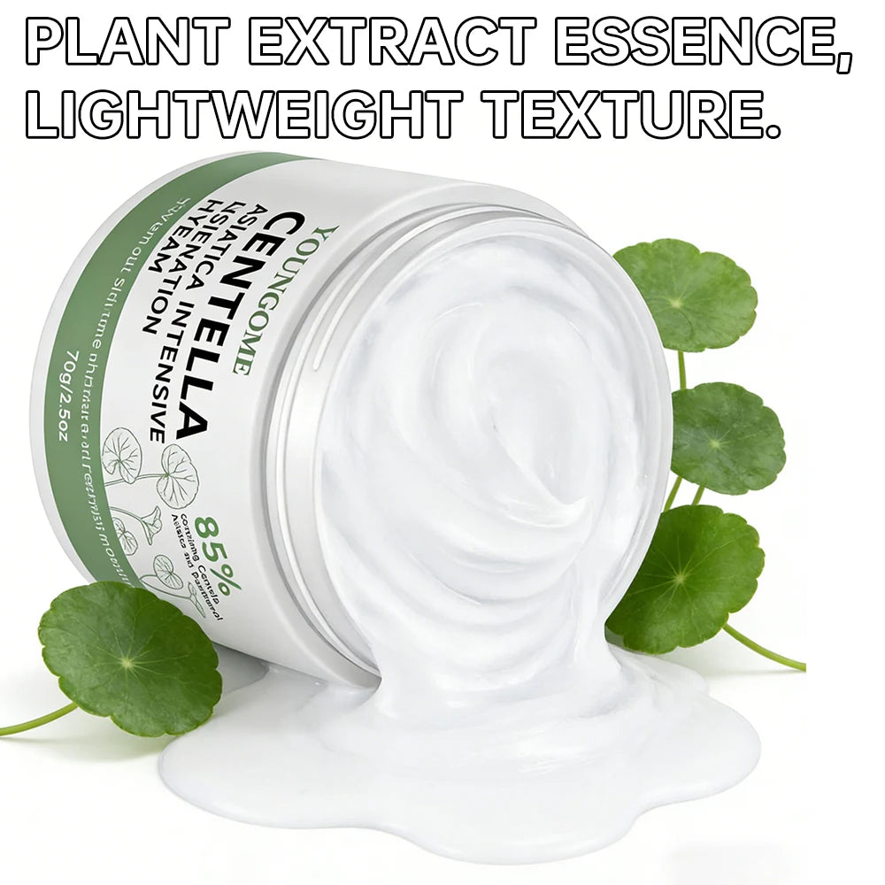 40/70G Cica & Panthenol Moisturizing Cream - Hydrating Face Lotion for All Skin Types, Soothes & Balances Skin Zpaxo