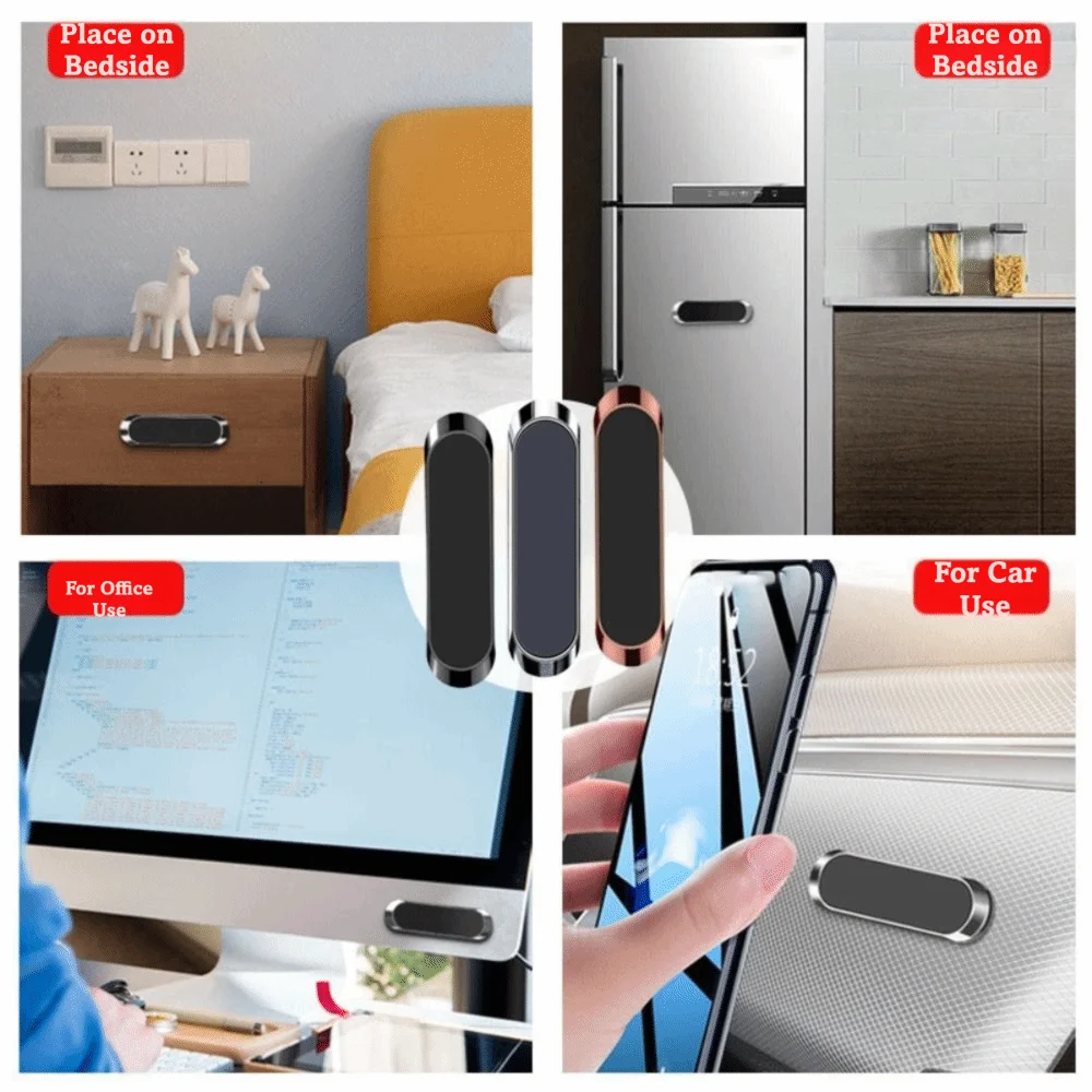 Mini Bar Shape Magnetic Car Phone Holder Air Vent Clip Universal Zpaxo