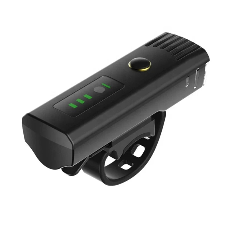 Bike Front Light USB Rechargeable Bright Waterproof Bicycle Light Outdoor Night Riding Led Smart Induction Bike Front Light Zpaxo